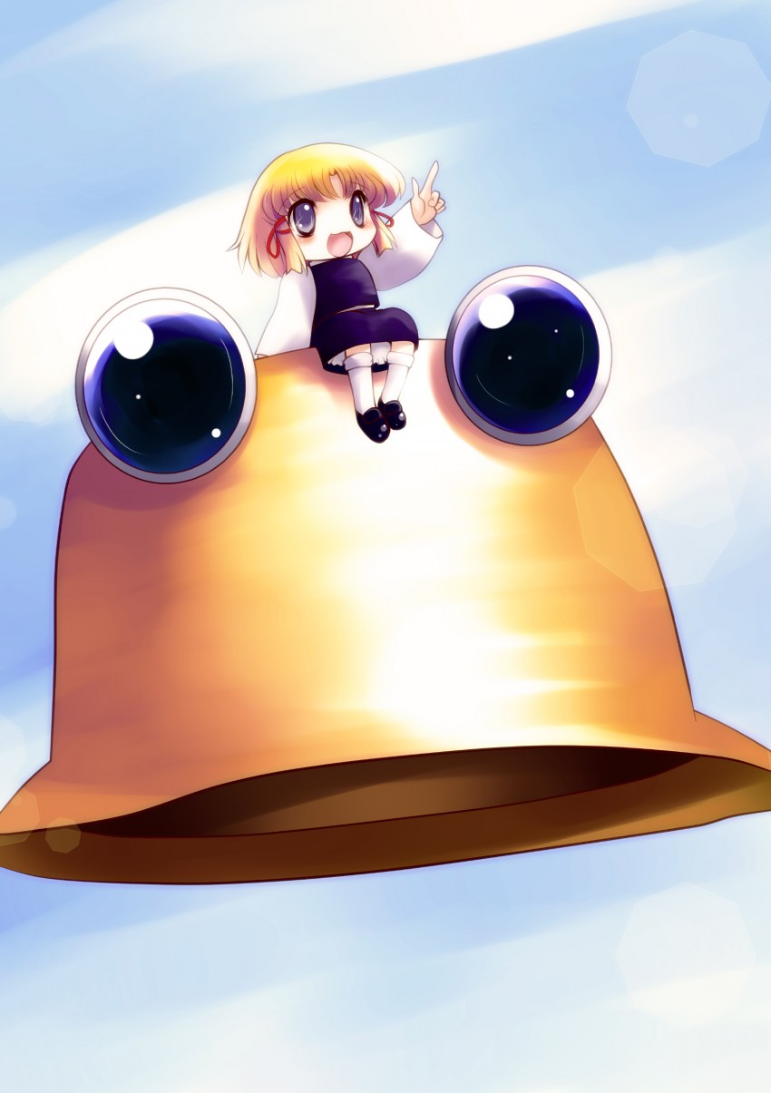 moriya suwako and pyonta (touhou) drawn by yume_shokunin