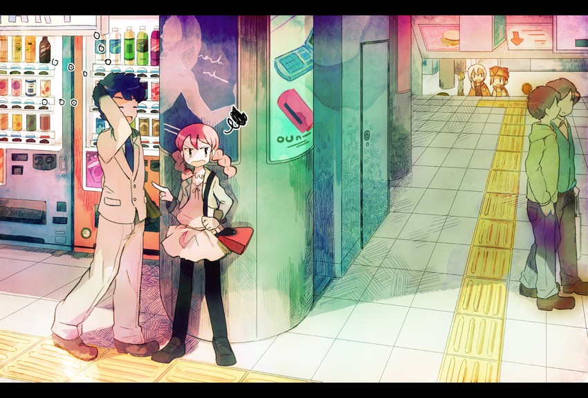 endou mamoru, gouenji shuuya, gouenji yuuka, and utsunomiya toramaru (inazuma eleven and 1 more) drawn by motto_(night_wear)