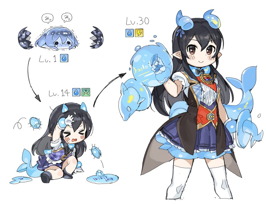 ohishi izumi (idolmaster and 1 more) drawn by spawnfoxy