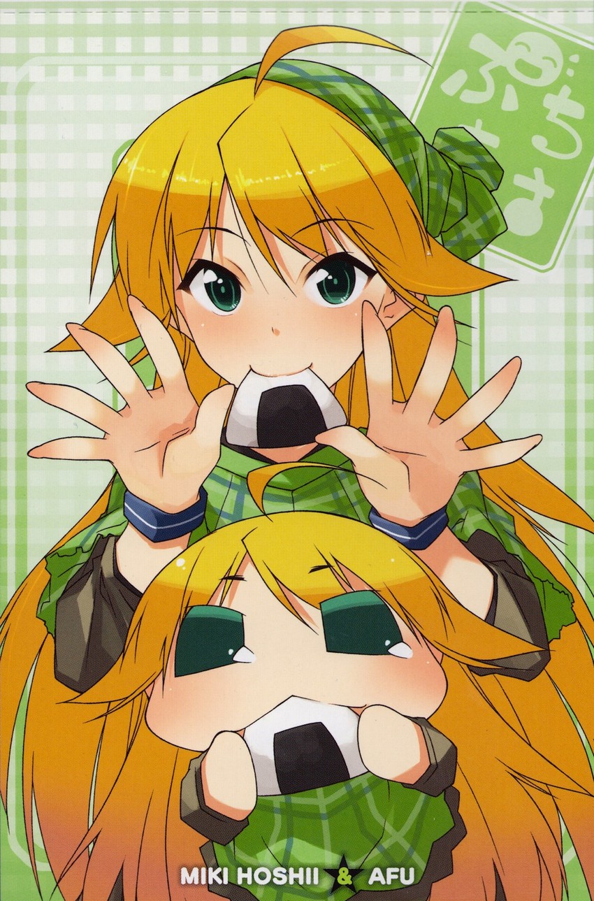 hoshii miki and afuu (idolmaster and 1 more) drawn by akane_yuki