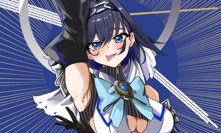 ouro kronii (hololive and 1 more) drawn by punpond