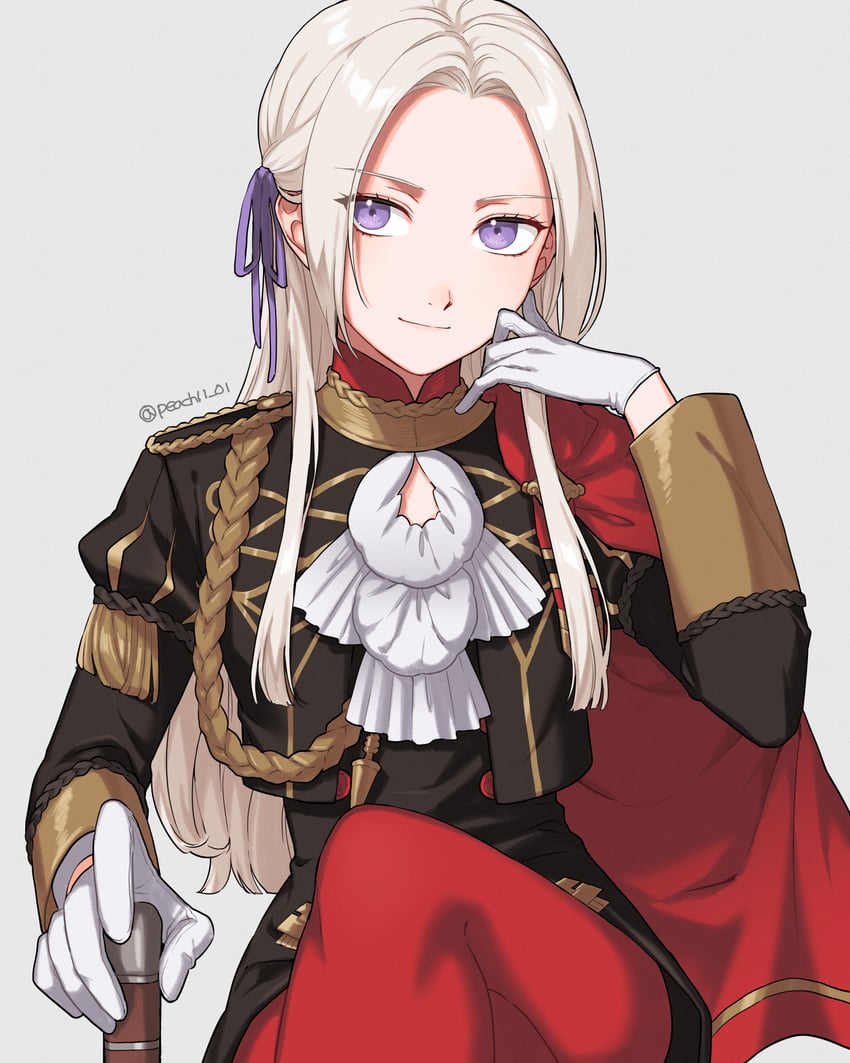 Edelgard von hresvelg fire emblem and 1 more drawn by peach11 01