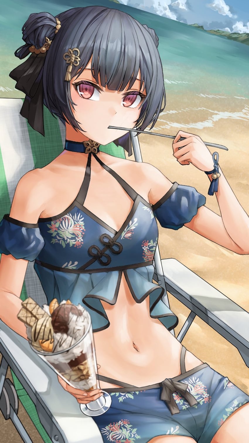morino rinze (idolmaster and 1 more) drawn by puchisakigake