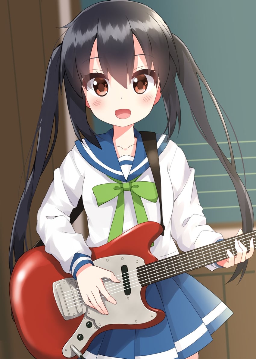 nakano azusa (k-on! and 1 more) drawn by ruu_(tksymkw)