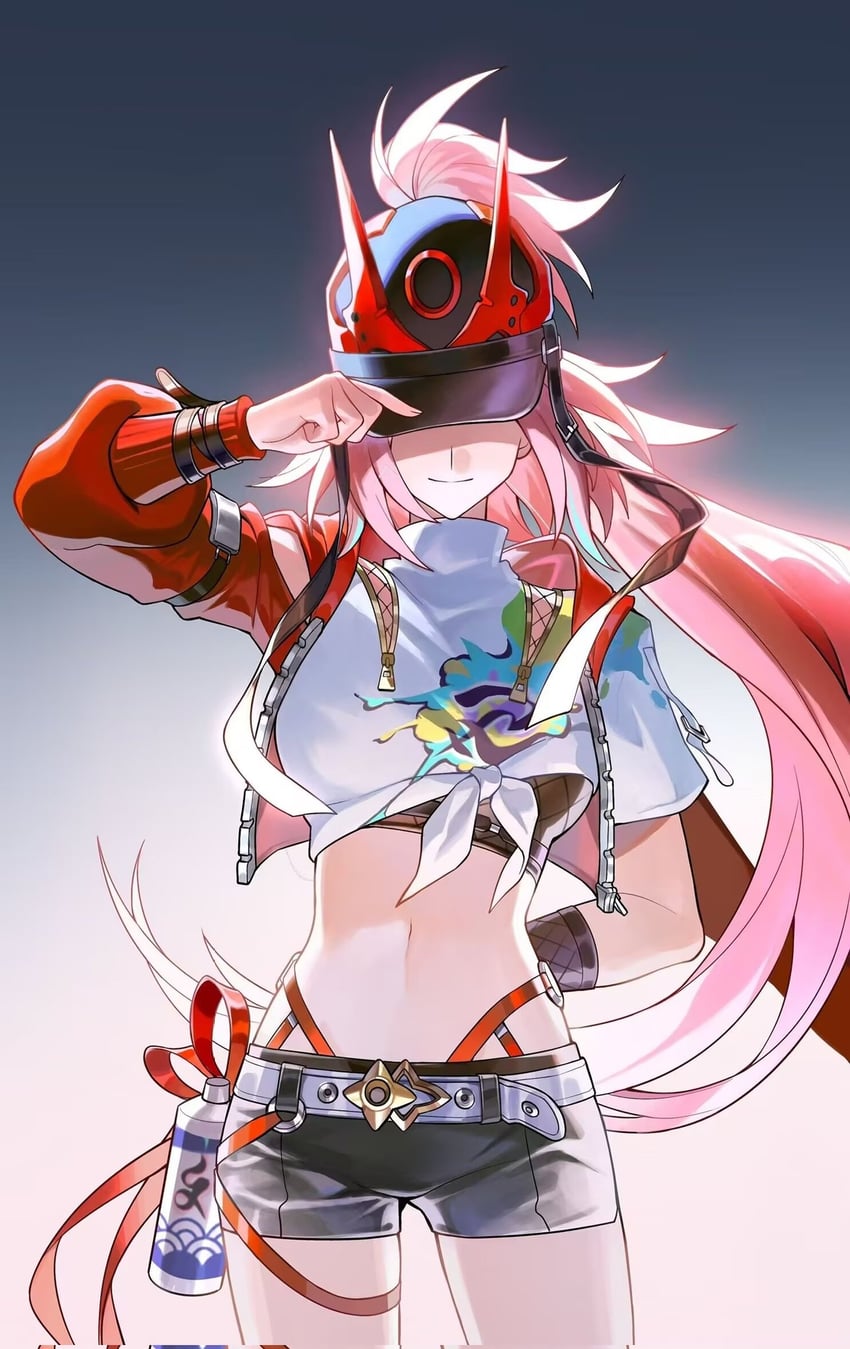 rappa (honkai and 1 more) drawn by mie_xing