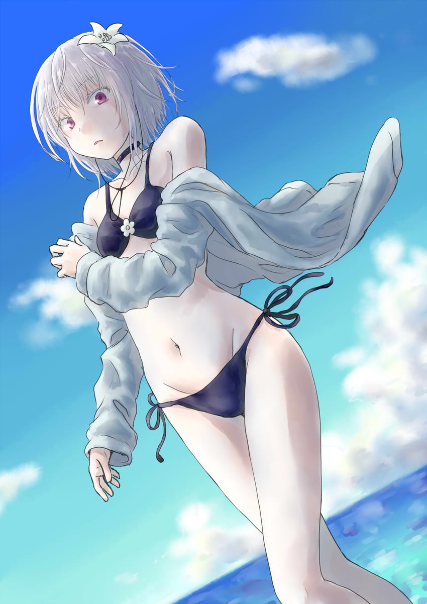accelerator and suzushina yuriko (toaru majutsu no index) drawn by mizuuma
