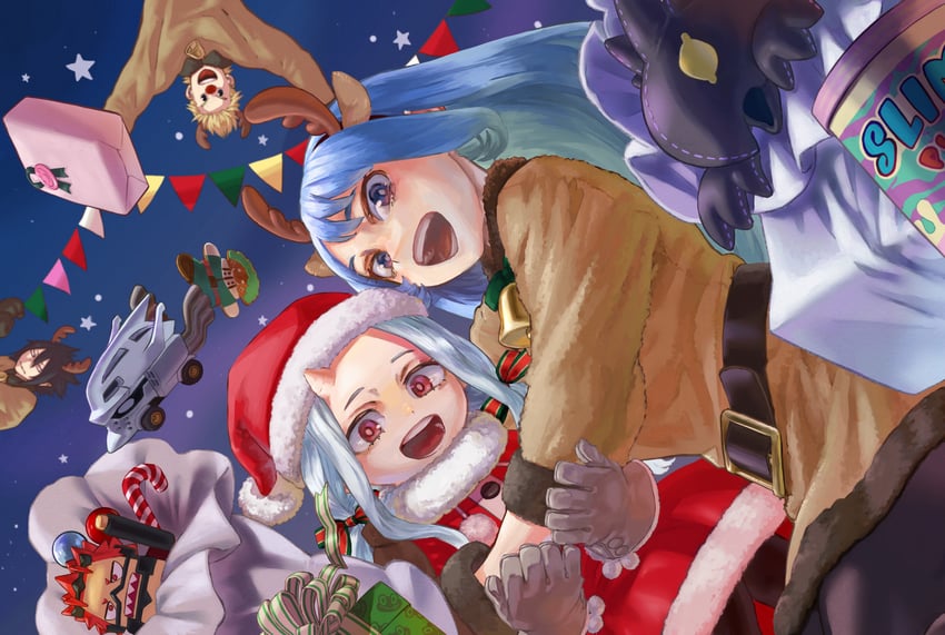 midoriya izuku, hado nejire, kirishima eijiro, iida tenya, eri, and 4 more (boku no hero academia) drawn by yomoyama_yotabanashi