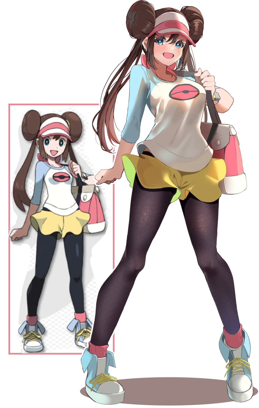 rosa (pokemon and 1 more) drawn by momdy_(talesshinja)