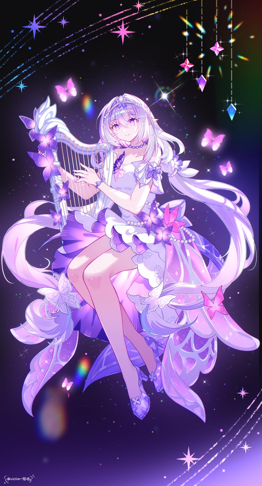 castorice (honkai and 1 more) drawn by viclim-monou