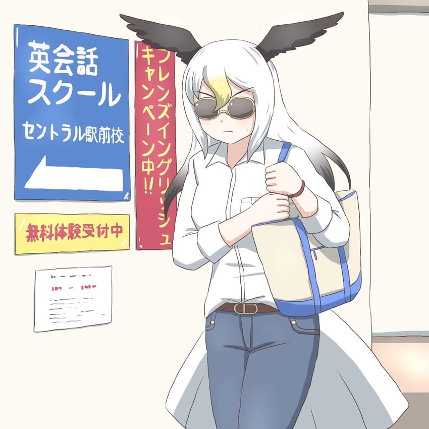 bald eagle (kemono friends and 1 more) drawn by mukouyama_mu