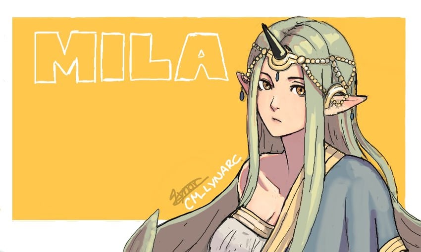 mila (fire emblem and 1 more) drawn by lynarc