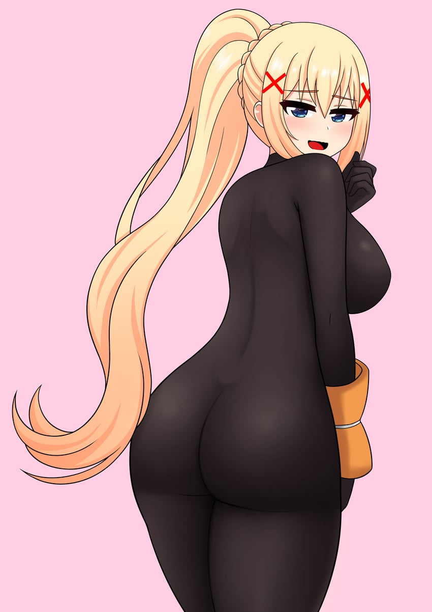 darkness (kono subarashii sekai ni shukufuku wo!) drawn by the_only_shoe