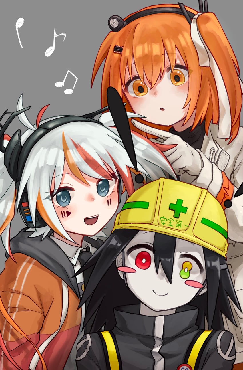 adachi rei, denka shaa, and michishirube kiro (utau and 1 more) drawn by tks_flower