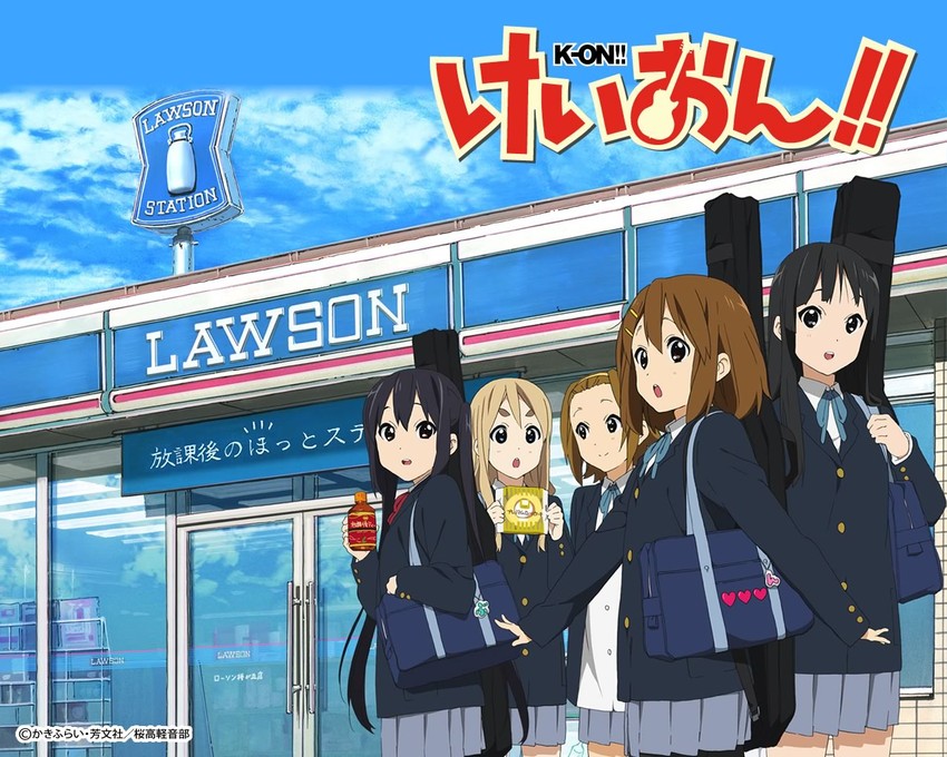 akiyama mio, nakano azusa, hirasawa yui, tainaka ritsu, and kotobuki tsumugi (k-on! and 1 more) drawn by horiguchi_yukiko