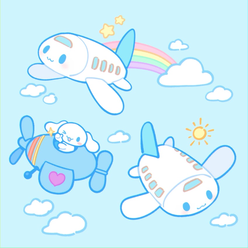 cinnamoroll (sanrio and 1 more) drawn by biskyfresh