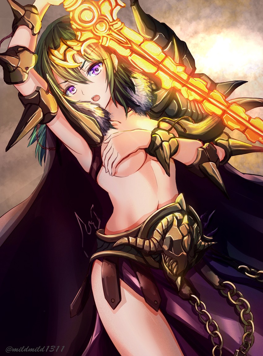 female byleth and nemesis (fire emblem and 1 more) drawn by clear_glass_(mildmild1311)