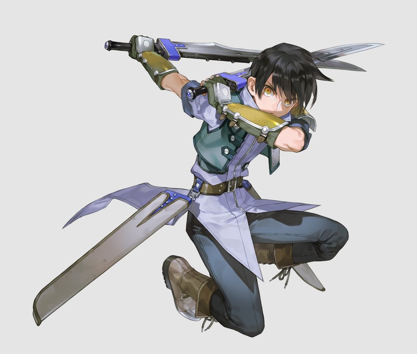 joshua bright (eiyuu densetsu and 1 more) drawn by nishihara_isao