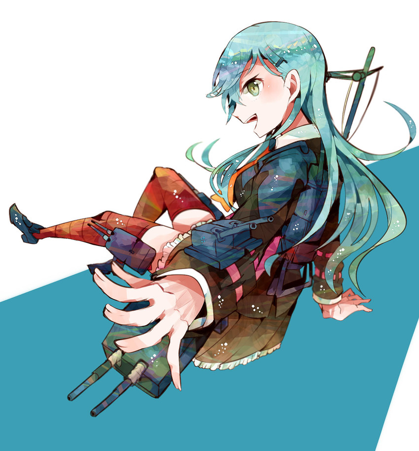 suzuya (kantai collection) drawn by itomugi-kun