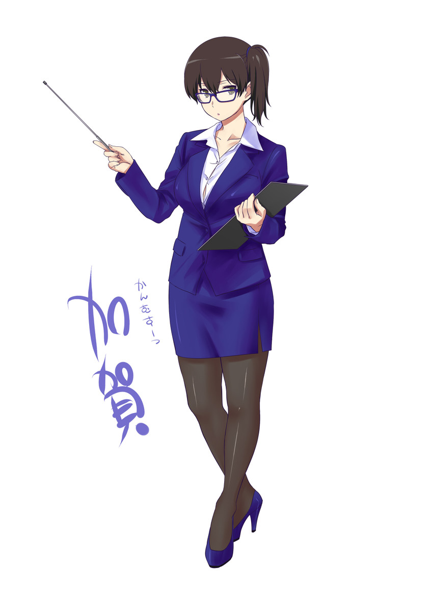 kaga (kantai collection) drawn by shoumaru_(gadget_box)