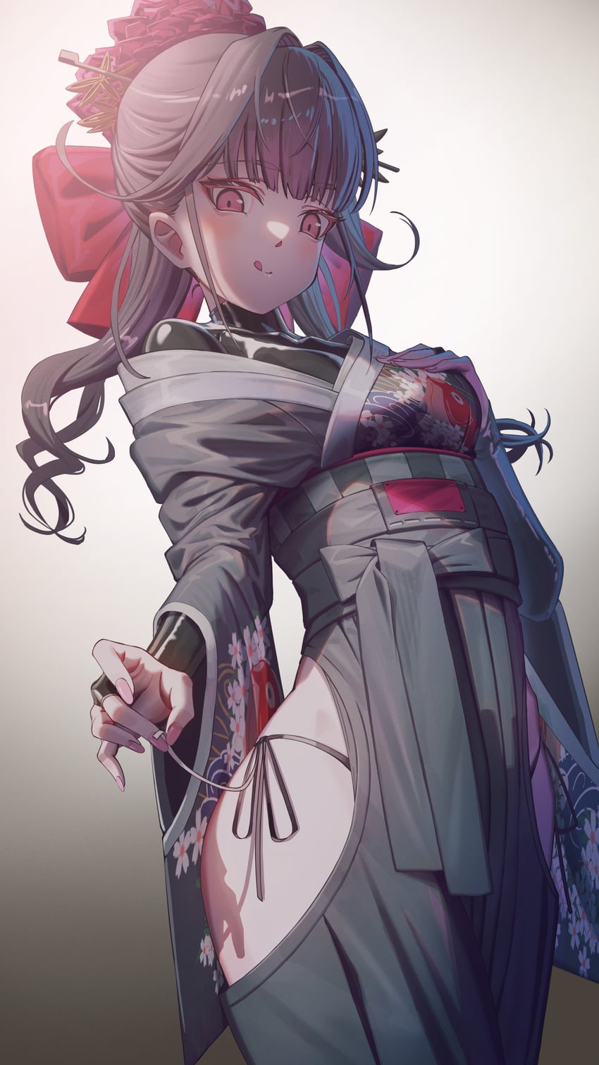 sakura (goddess of victory: nikke) drawn by hironii_(hironi3)