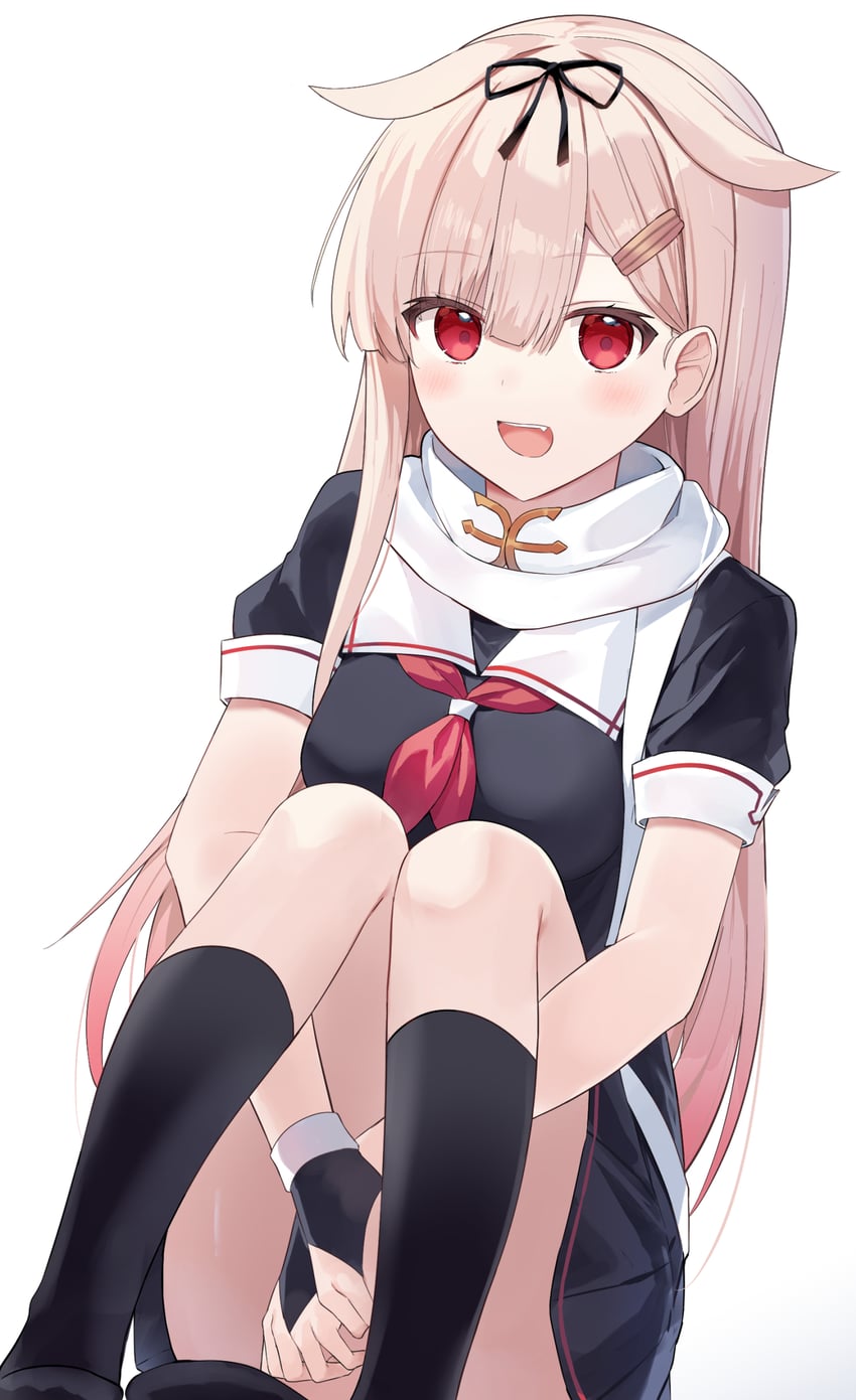 yuudachi and yuudachi kai ni (kantai collection) drawn by shikuro_(iorimiyakiyo)