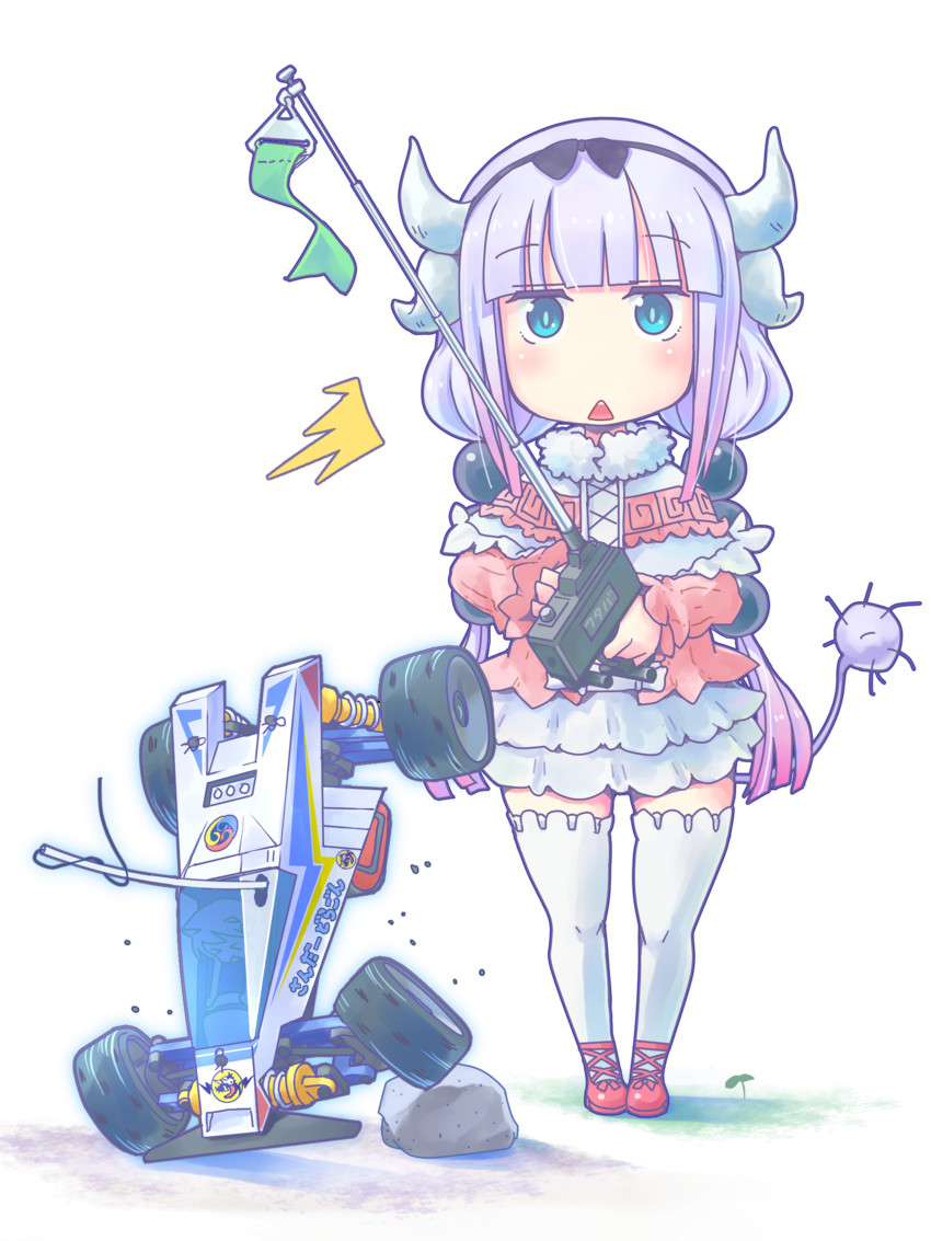 kanna kamui (kobayashi-san chi no maidragon) drawn by waka_(sagi)