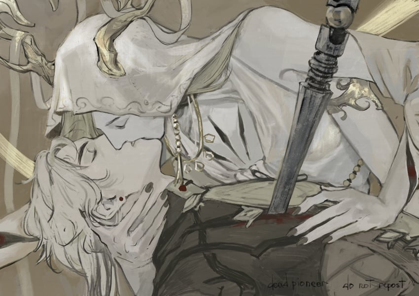 blade, yingxing, and yaoshi (honkai and 1 more) drawn by znayusvoyemesto