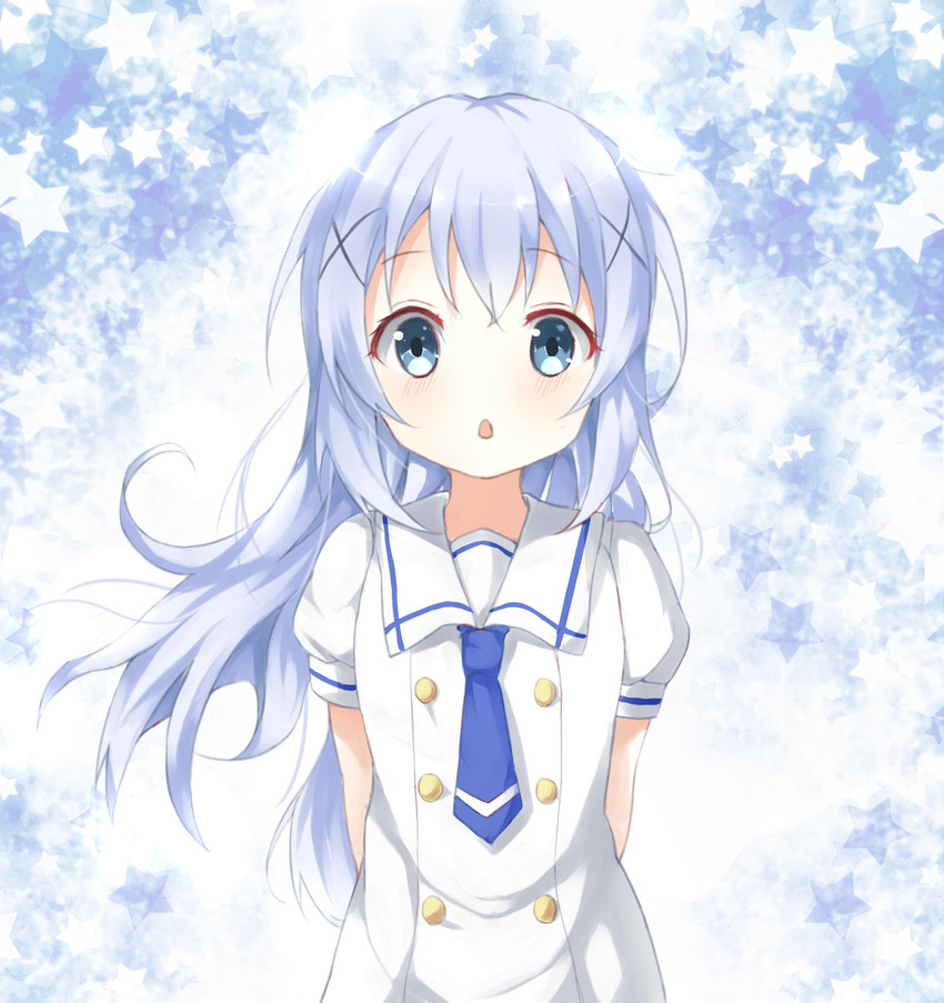 kafuu chino (gochuumon wa usagi desu ka?) drawn by stick_jitb