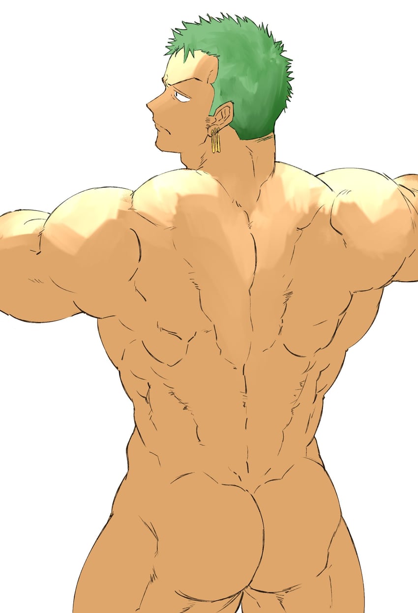 roronoa zoro (one piece) drawn by fugur6_fugur9