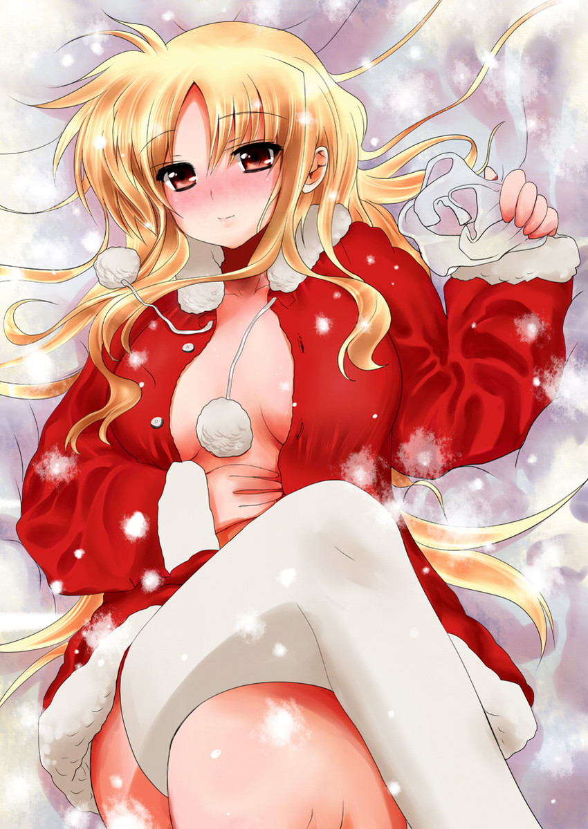 fate testarossa (lyrical nanoha and 1 more) drawn by kohinore