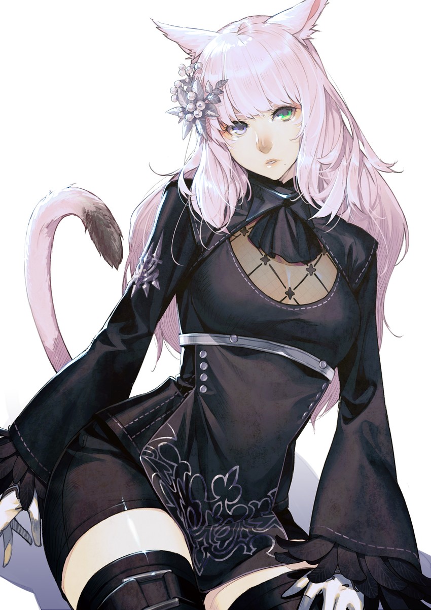 warrior of light and 2b (final fantasy and 3 more) drawn by kyo_(kuroichigo)