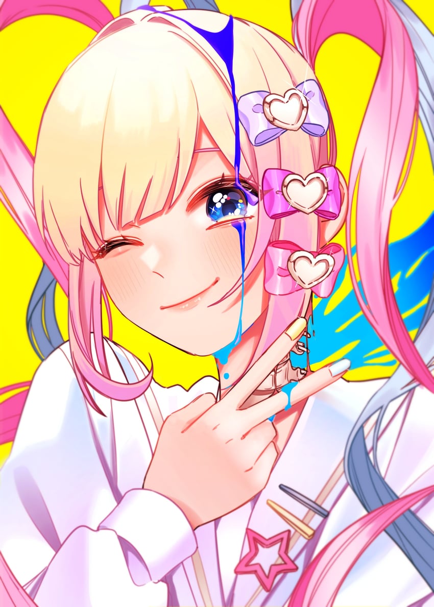 chouzetsusaikawa tenshi-chan (needy girl overdose) drawn by pyong_(0oe0oe)