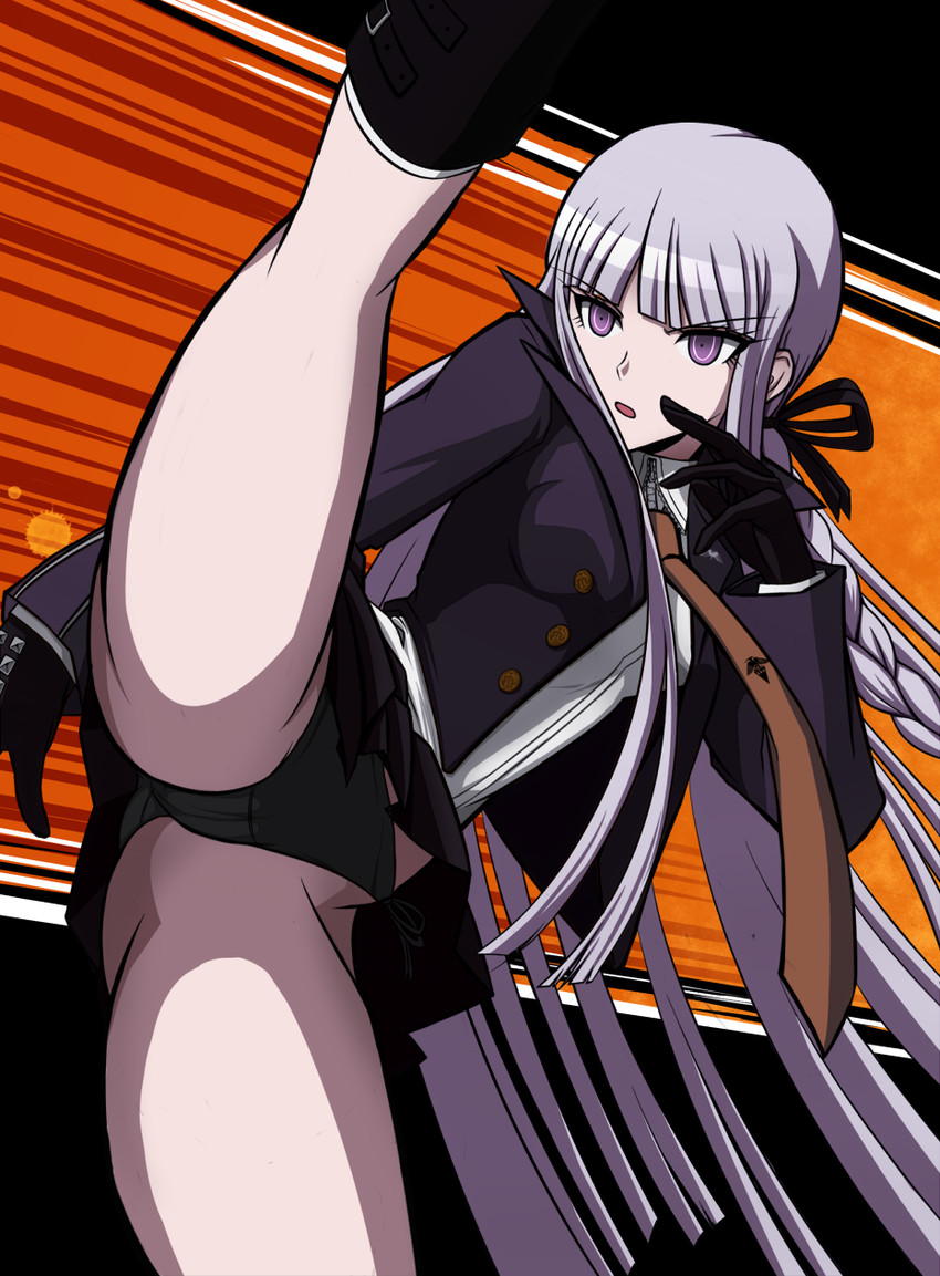 kirigiri kyoko (danganronpa and 1 more) drawn by makiri_akira