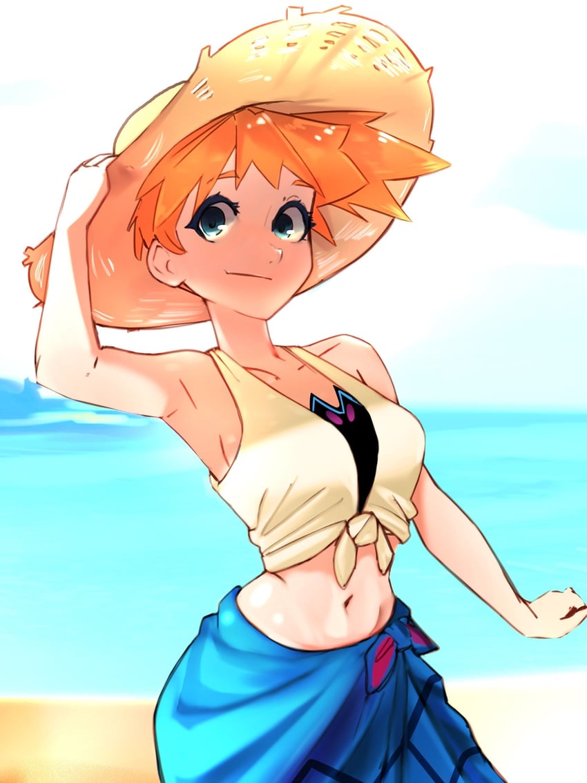 cynthia and misty (pokemon and 2 more) drawn by blysill