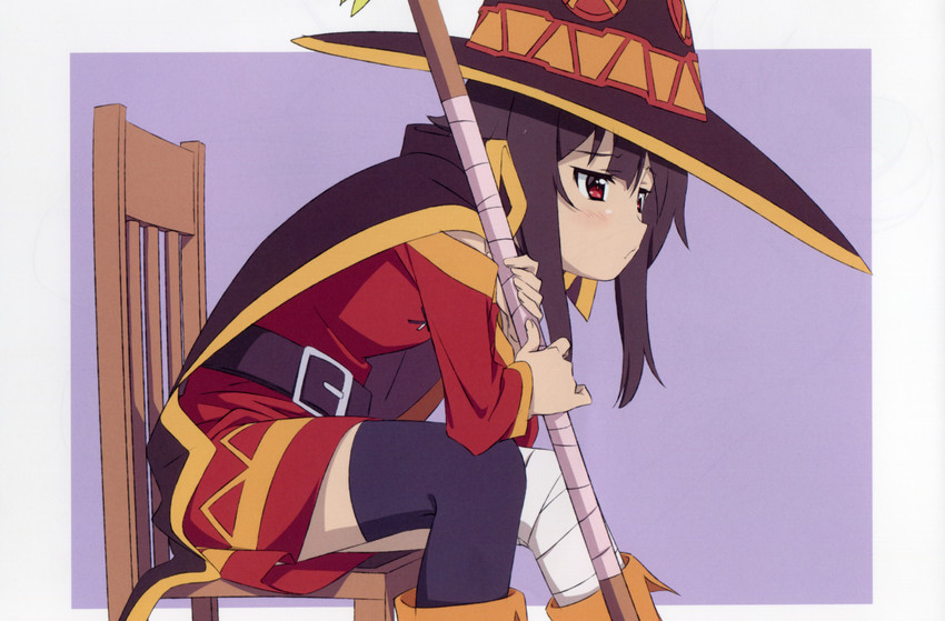 megumin (kono subarashii sekai ni shukufuku wo!) drawn by yamamoto_shuuhei