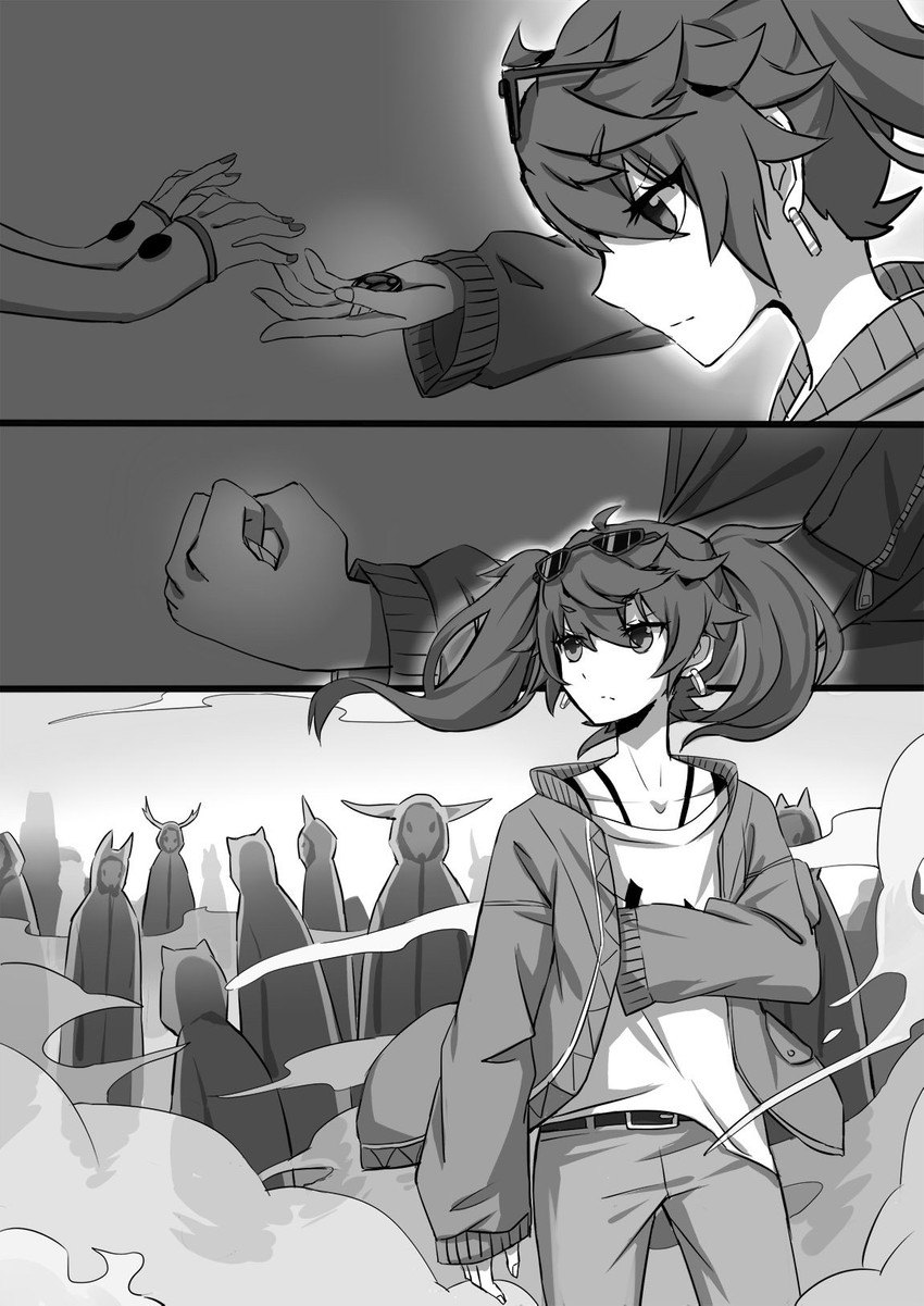 hatsune miku and magical mirai miku (vocaloid and 2 more) drawn by nejikyuu