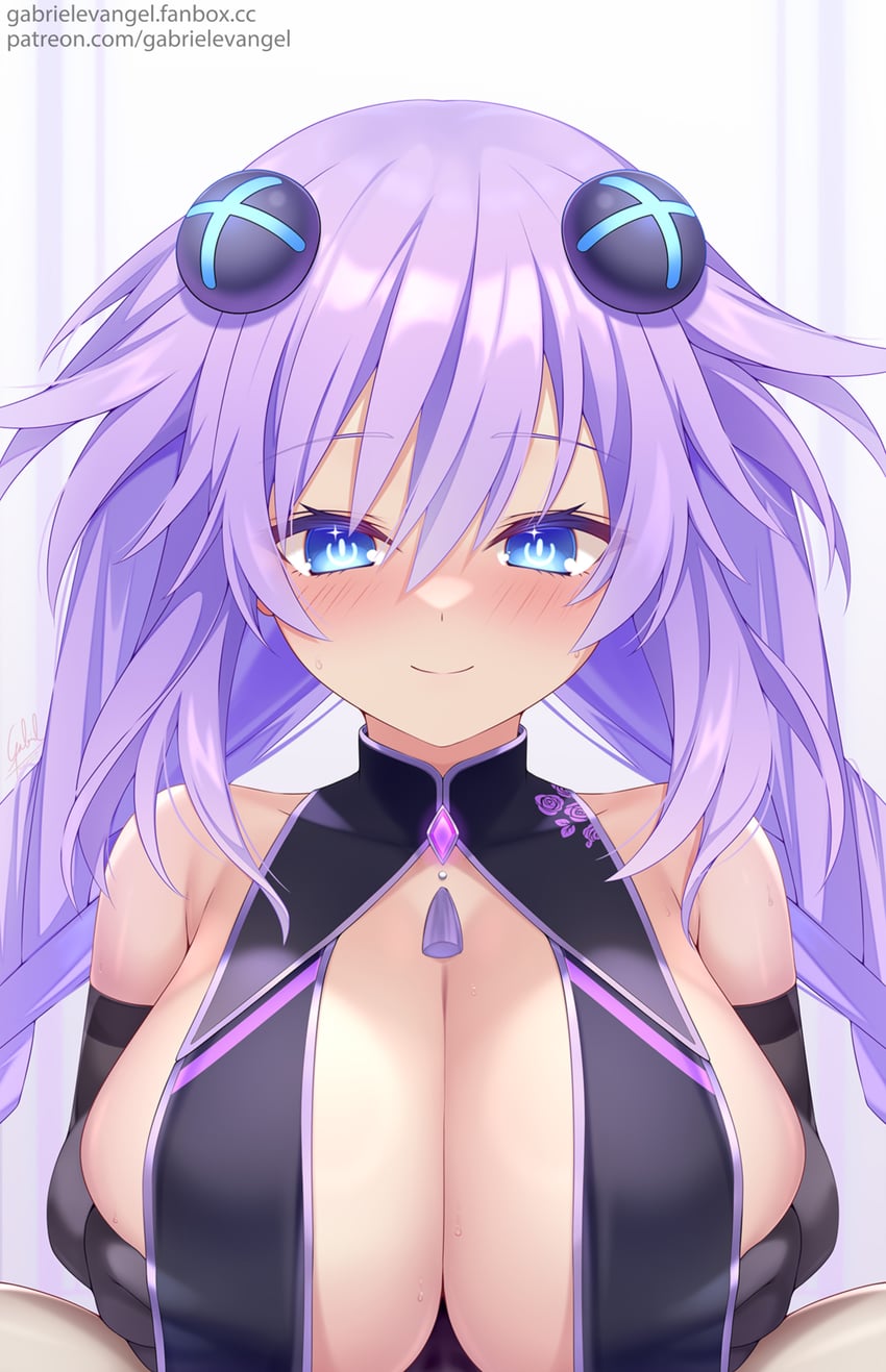 purple heart (neptune and 1 more) drawn by gabriel_evangel