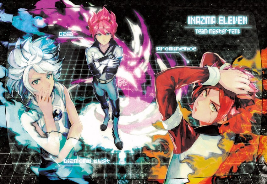 kiyama hiroto, nagumo haruya, and suzuno fuusuke (inazuma eleven) drawn by hiroko_(keshika)