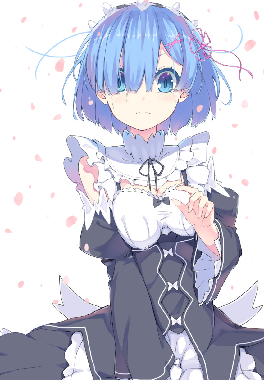 rem (re:zero kara hajimeru isekai seikatsu) drawn by ginsake