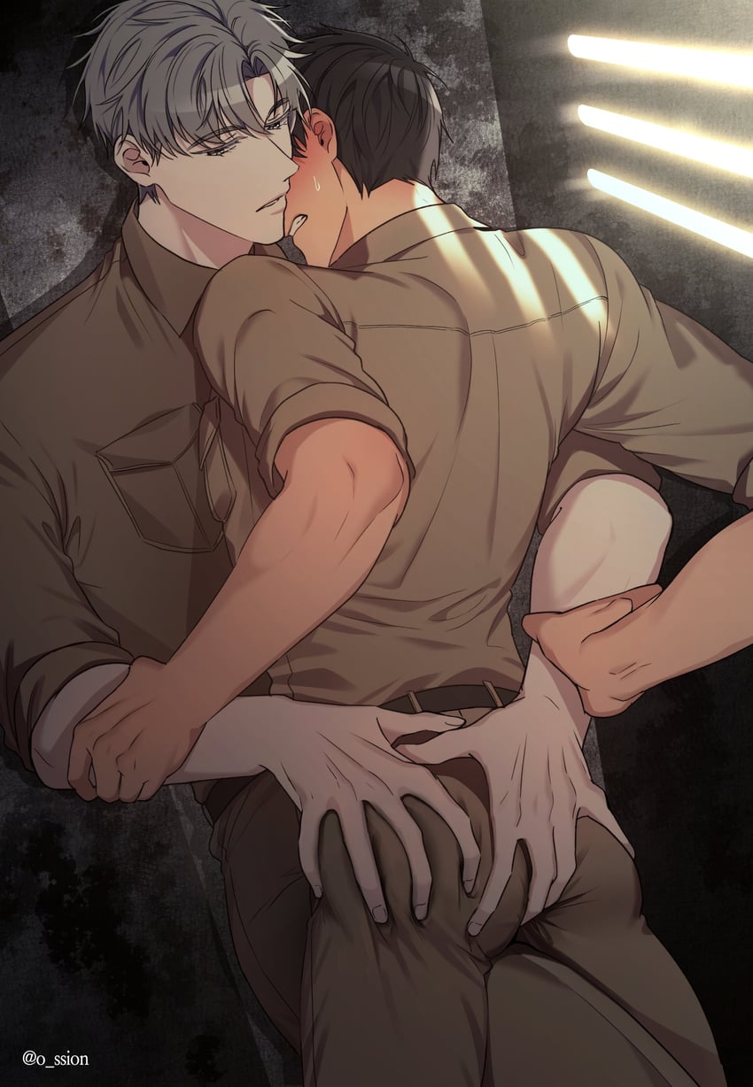 jeong taeui and ilay riegrow (passion) drawn by o_ssion