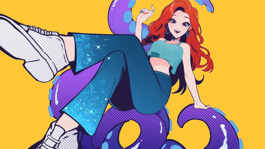 chelsea (ruby gillman: teenage kraken) drawn by anomalycollon