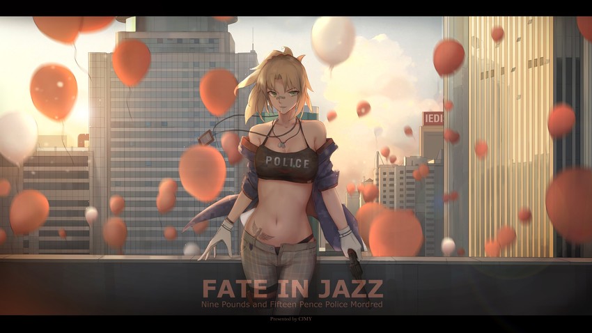 mordred (fate and 1 more) drawn by cjmy