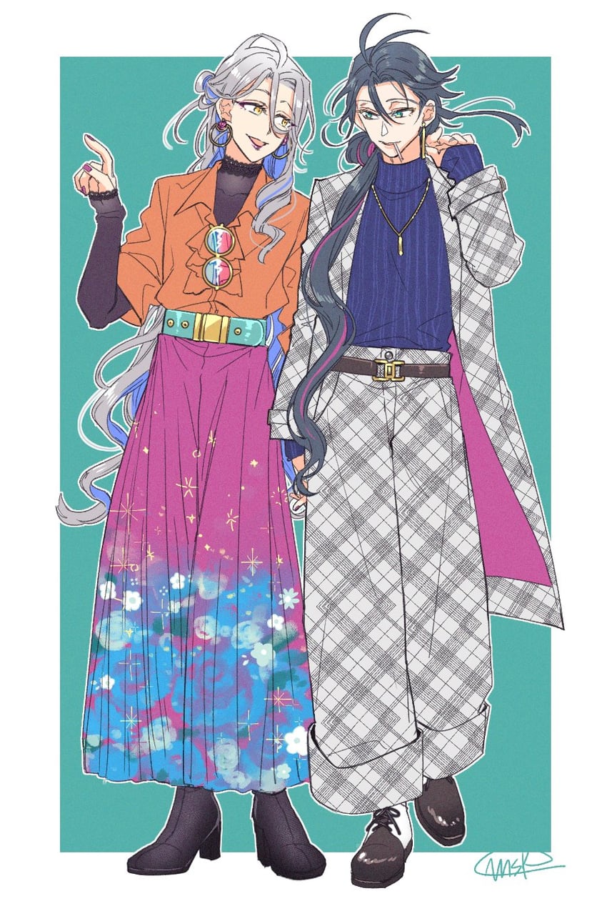 akutagawa ryuunosuke and tanizaki junichirou (bungou to alchemist) drawn by tasikanakoto
