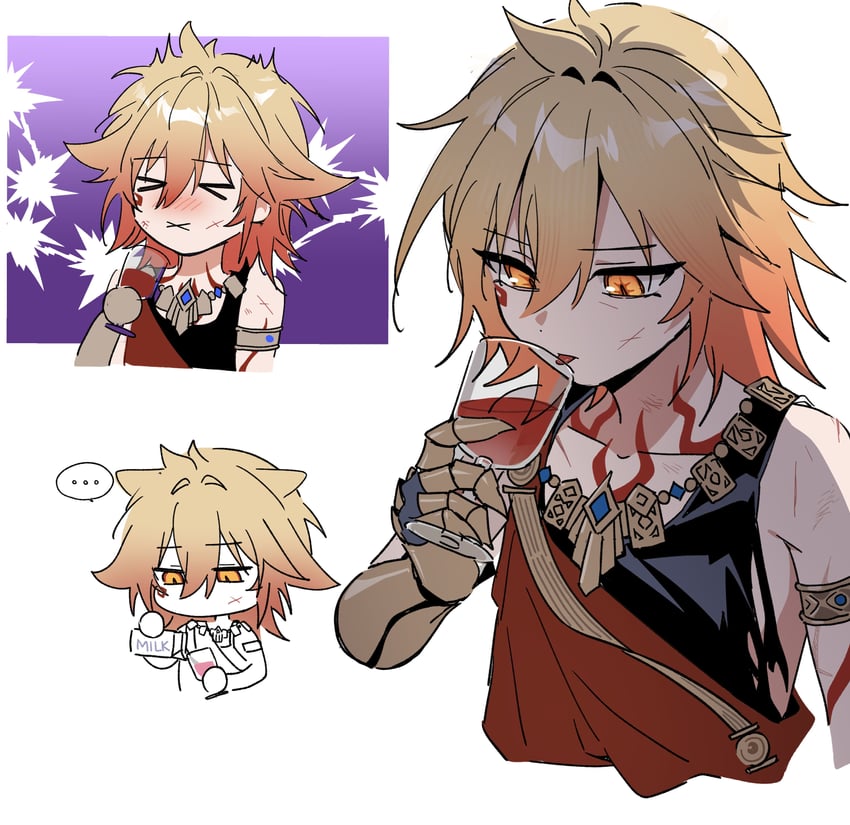 mydei (honkai and 1 more) drawn by cm_(tenji1352)