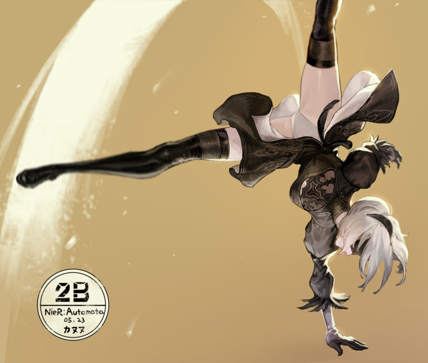 2b (nier and 1 more) drawn by kim_hana