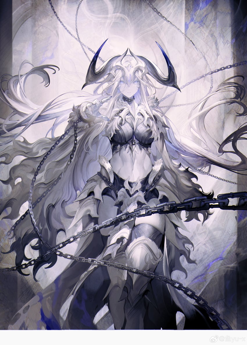 arkveld (monster hunter and 1 more) drawn by yu-x