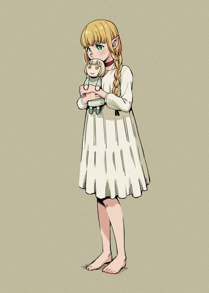 marcille donato and falin touden (dungeon meshi) drawn by edomon-do