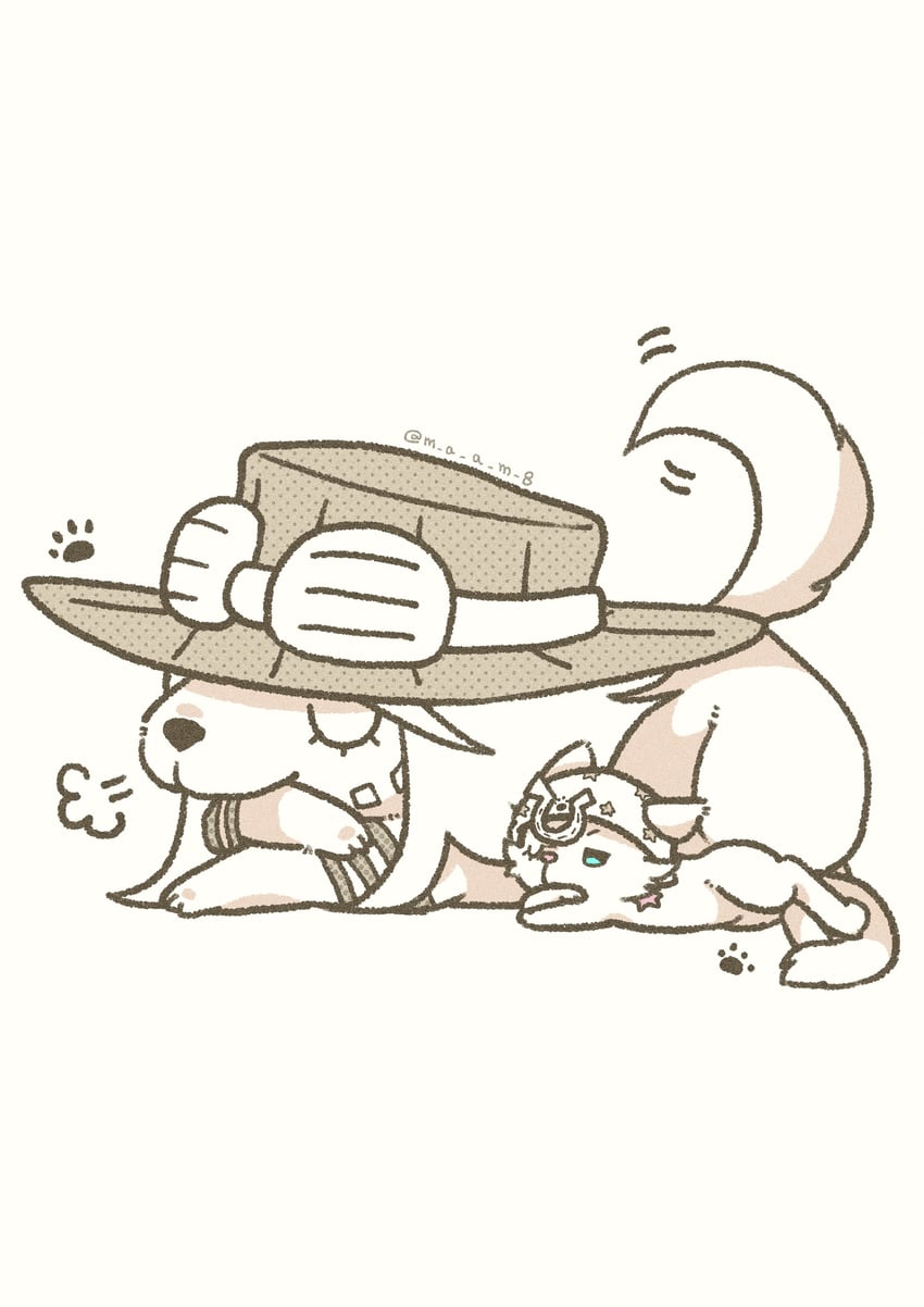 johnny joestar and gyro zeppeli (jojo no kimyou na bouken and 1 more) drawn by m_a_a_m_8