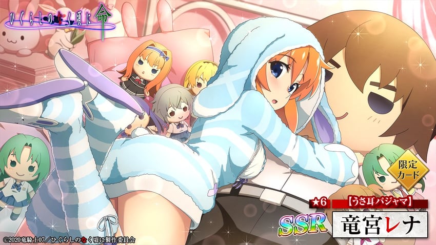 furude rika, ryuuguu rena, houjou satoko, sonozaki mion, sonozaki shion, and 4 more (higurashi no naku koro ni and 1 more)