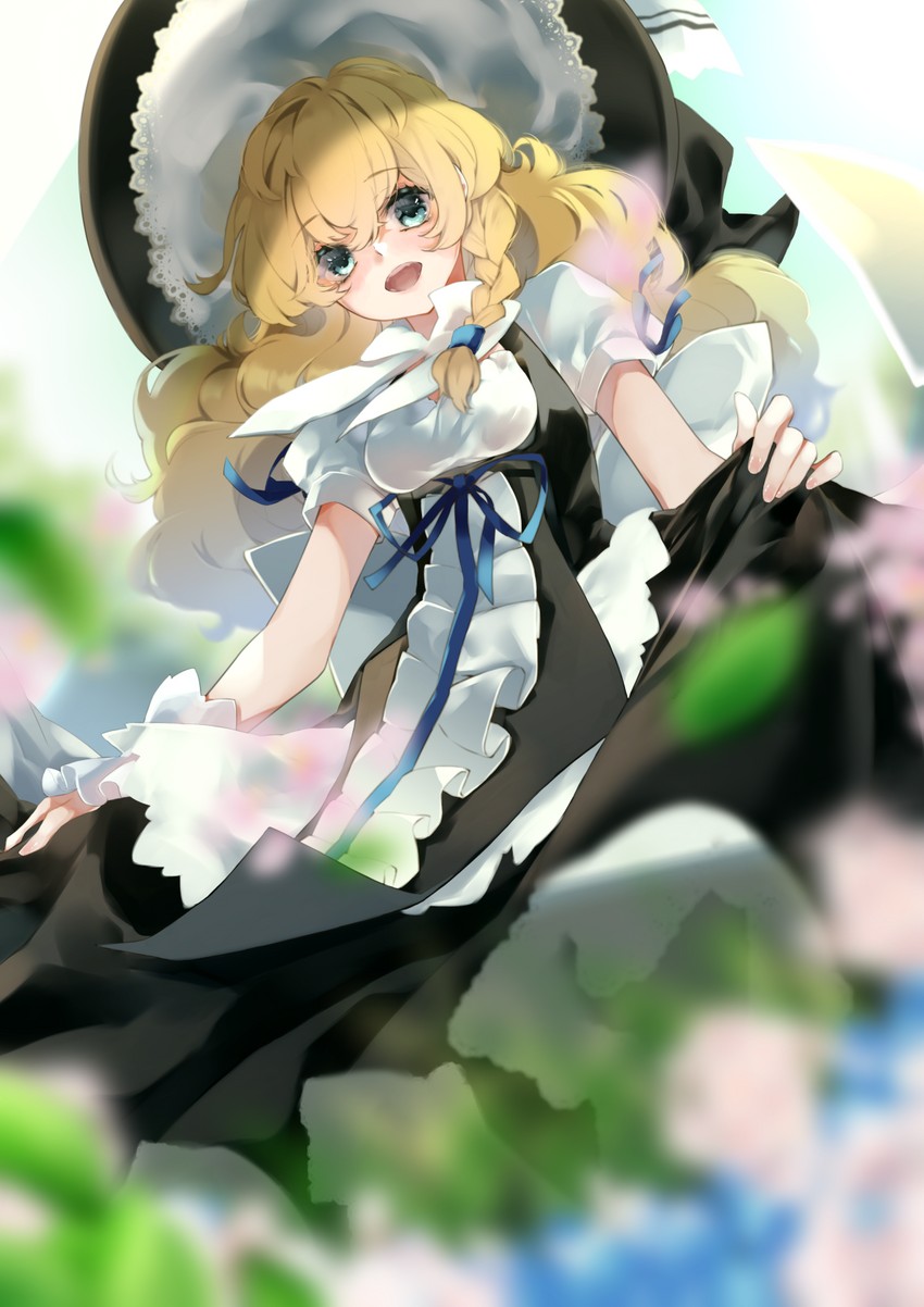 kirisame marisa (touhou and 1 more) drawn by meji_aniki